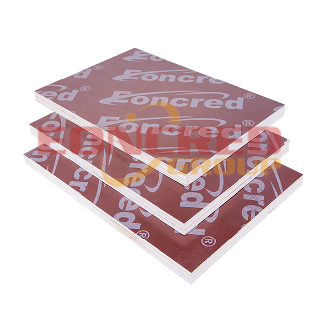 10mm 4x8 Poplar Red Film Faced Plywood for Construction