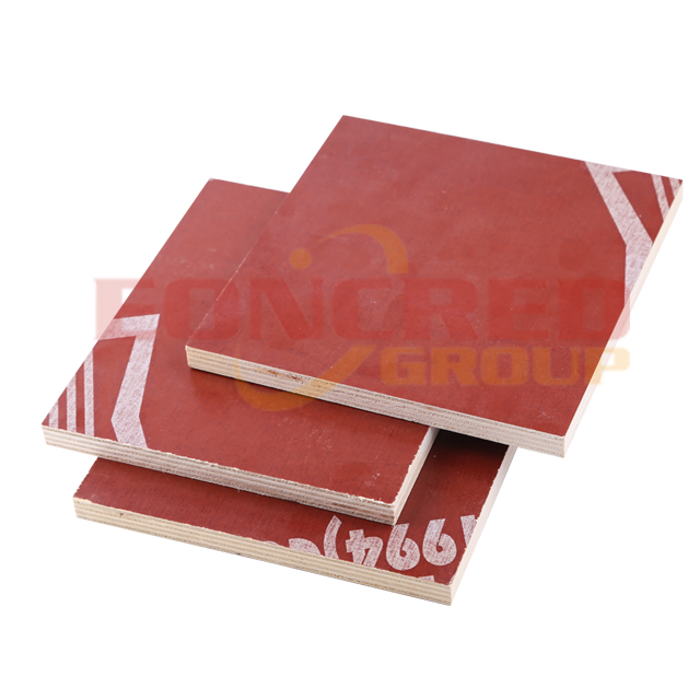 10mm 1220x2440mm Waterproof Red Film Faced Plywood for Construction