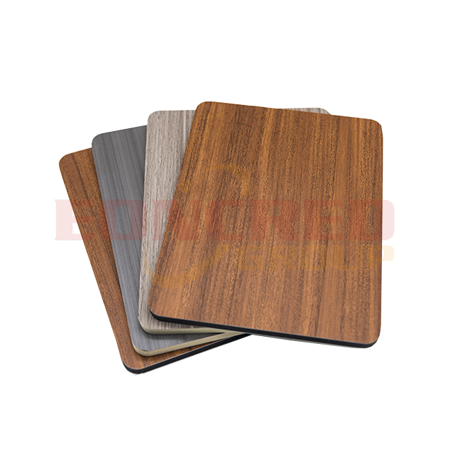 Exterior waterproof Bamboo Charcoal Pvc Wall Board plastic wood composite cladding