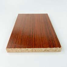 Wood Color Laminated Particle Board Kitchen Cabinets
