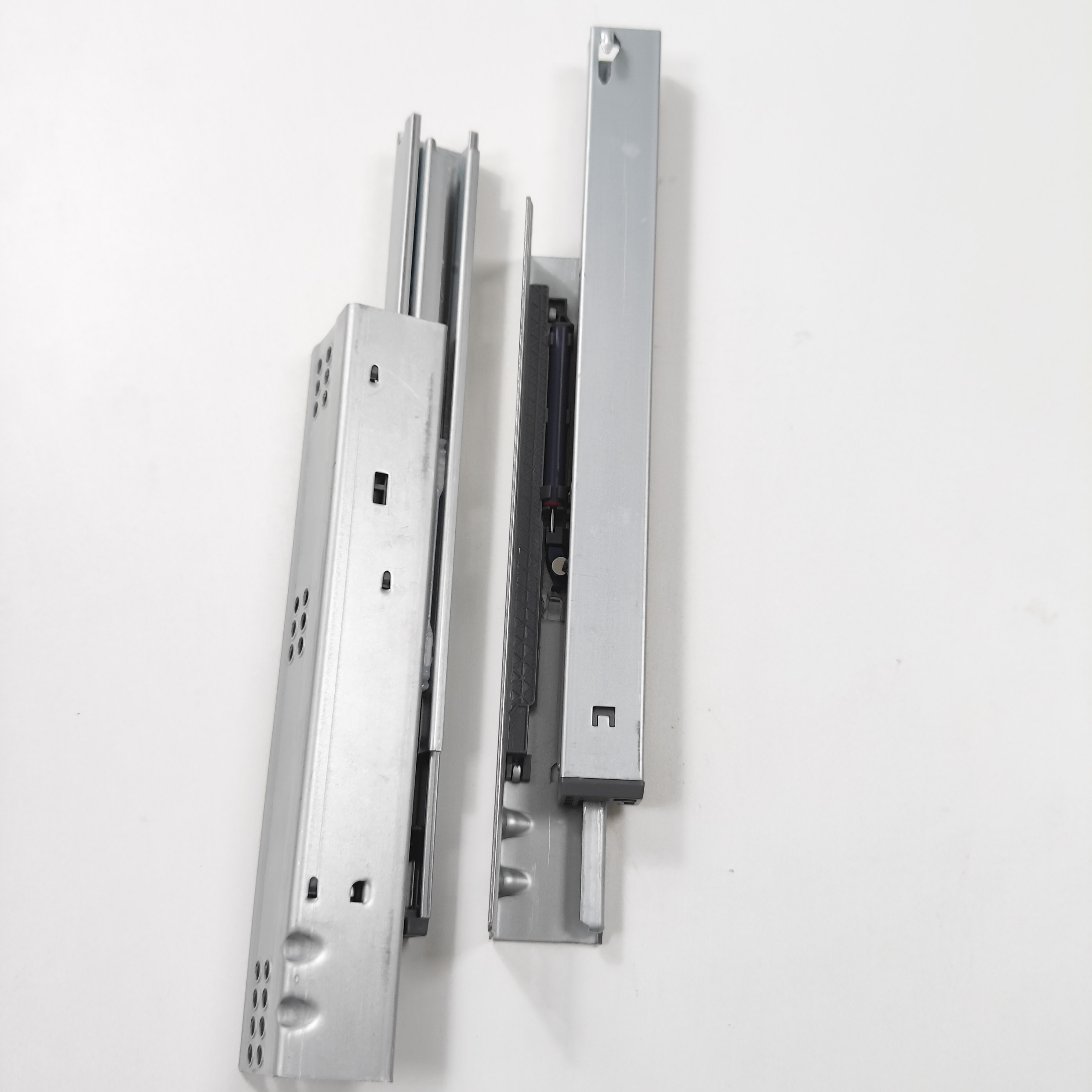 Furniture hardware 220KG ball bearing slides drawers guides locking heavy duty drawer slide rail