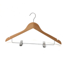 High Quality Trouser Hangers with Flat Clips Manufacturer Cheap Wholesale Hot Seller Personalized Hotel Hangers Logo